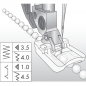 Preview: Perlenfuß 4 mm