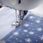 Preview: 1/4“ Quilt- und Patchworkfuß mit Kantenführung für IDT™-System