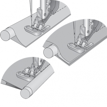 Großer Paspelfuß für IDT™-System