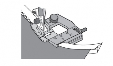 Bandeinfasser einstellbar