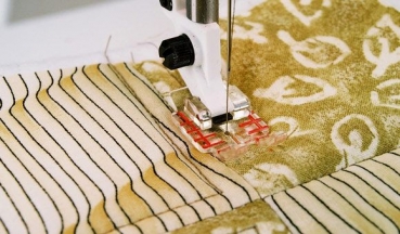 1/4" Klarsicht Patchworkfuß