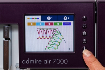 PFAFF admire air 7000 inkl. Coverlock-Box