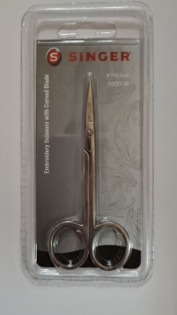 SINGER Stickschere mit gebogener Klinge