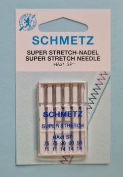 Super-Stretch-Nadel Schmetz HAx1 SP Set
