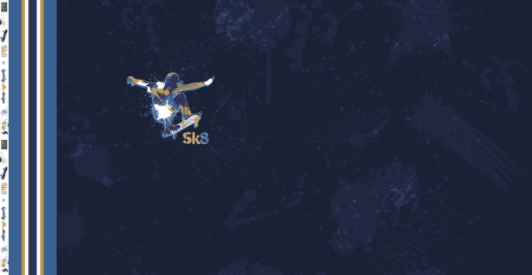 Sk8 by lycklig Design Panel Skater