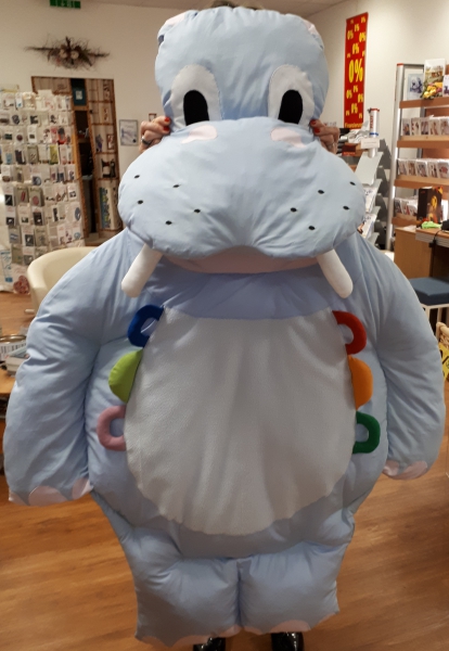 Krabbeldecke Nilpferd