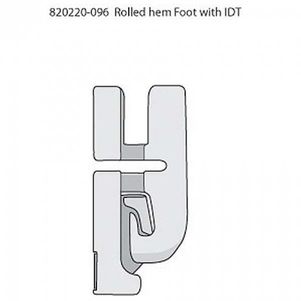 Rollsäumer 4 mm für IDT™-System