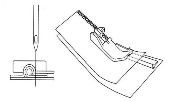 Garn & Paspel & Kordeleinnähfuß