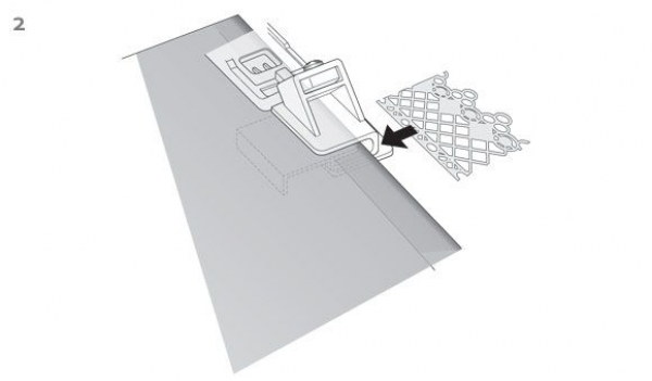 Kantensäumerfuß