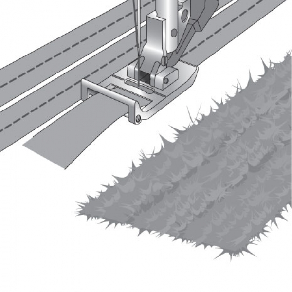 Chenillefuß für IDT™-System