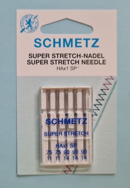 Super-Stretch-Nadel Schmetz HAx1 SP Set