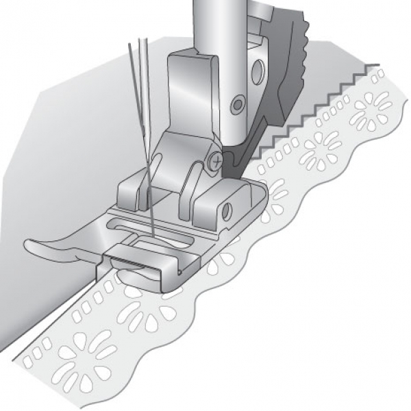 Schmalkantenfuß für IDT™-System